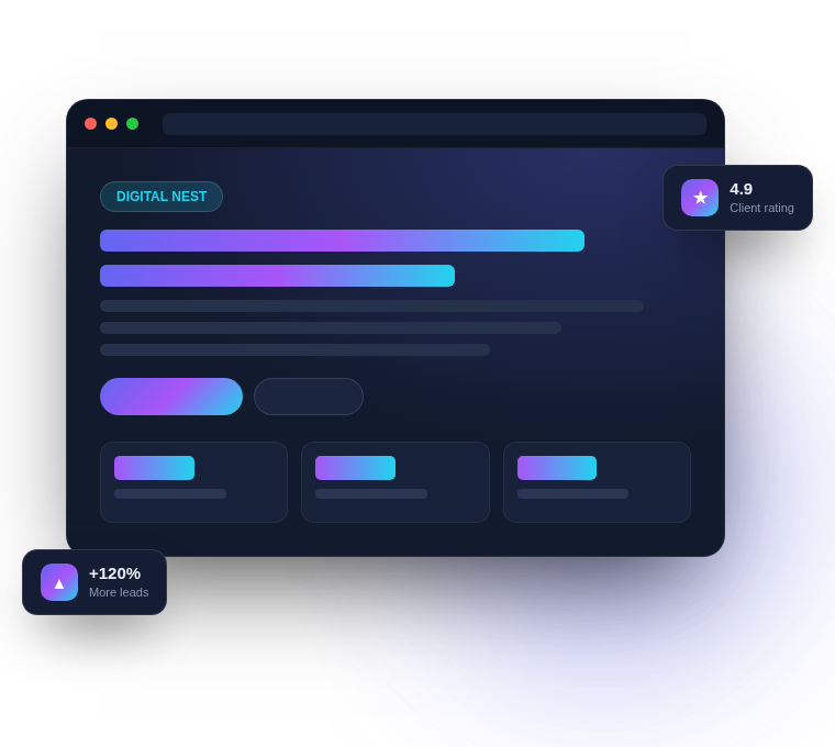Digital marketing agency in Australia — Digital Nest website design, SEO and app development